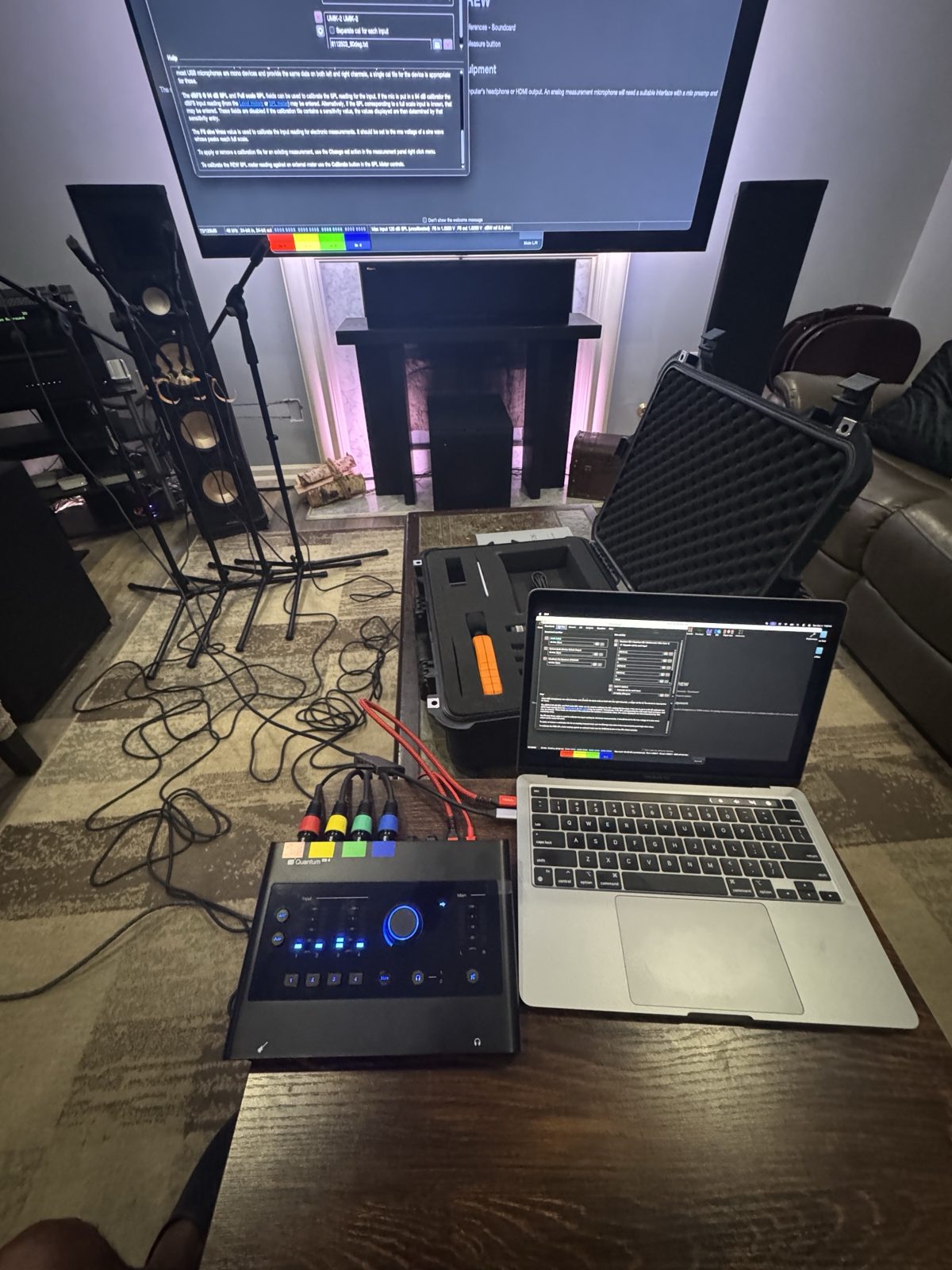 The measurement station